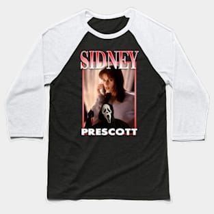 Sidney Scream Tribute Baseball T-Shirt